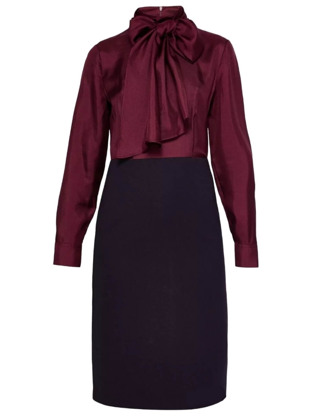 Ted Baker Burgundy Jensah Sheath Dress